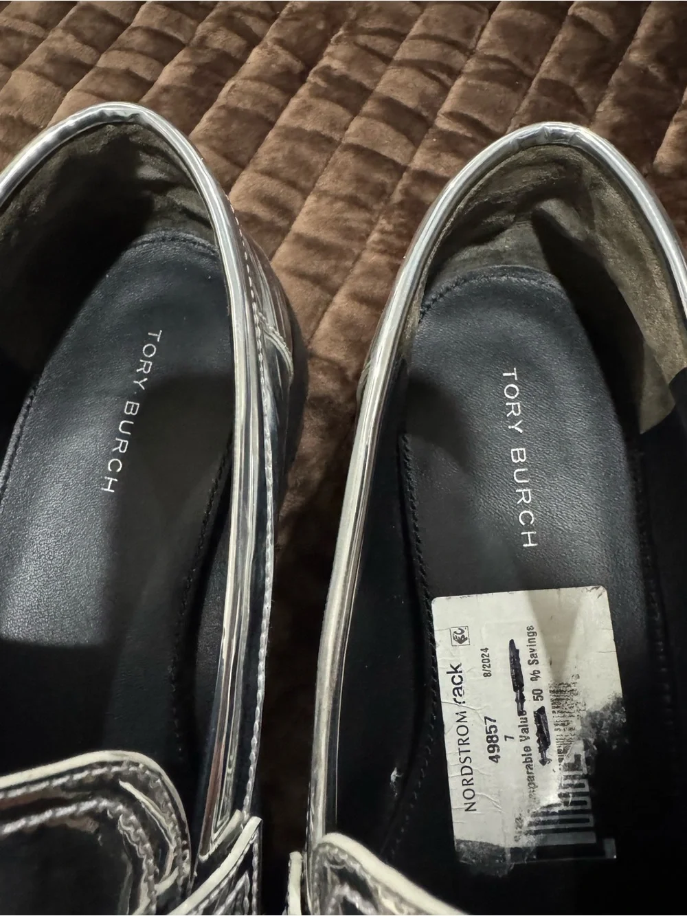 Tory Burch mirror finish